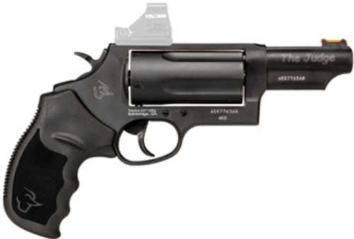 Taurus Judge TORO Double Action Revolver .410 Gauge/.45 Colt 3" Barrel 5 Round Capacity Rubber Grips Matte Black Finish