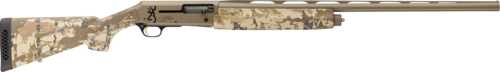 Click to see larger image. Browning Silver Field Semi-Automatic Shotgun 12 Gauge 3.5" Chamber 28" Barrel 3 Round Capacity Browning Auric Camouflage Stock Flat Dark Earth Finish