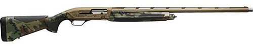 Browning Maxus II Wicked Wing Semi-Automatic Shotgun 12 Gauge 3.5" Chamber 28" Barrel 4 Round Capacity Woodland Camouflage Stock Burnt Bronze Cerakote Finish
