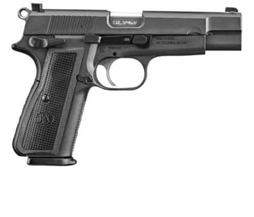 FN America Hi-Power Semi-Automatic Pistol 9mm Luger 4.7" Barrel (1)-17Rd Magazine Polymer Grips Black Finish