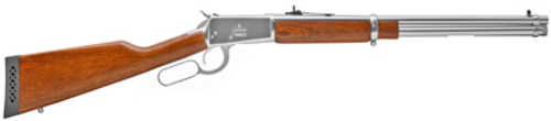 Rossi R92 Lever Action Rifle .<span style="font-weight:bolder; ">454</span> <span style="font-weight:bolder; ">Casull</span> 20" Round Barrel 9 Round Capacity Wood Stock Silver Finish