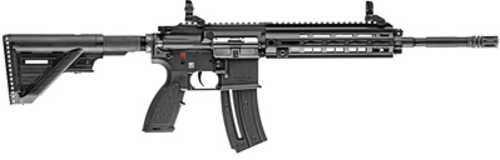 Used Heckler & Koch HK416 Semi-Automatic AR-15 Rifle .22 Long Rifle 16.1" Barrel (1)-10Rd Magazine Front/Rear Flip Sights Black Finish