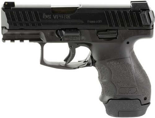 Heckler & Koch VP9SK Striker Fired Semi-Automatic Pistol 9mm Luger 3.39" Barrel (1)-15Rd & (2)-12Rd Magazines Black Polymer Finish