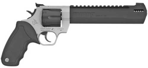 Taurus Raging Hunter Double Action Large Revolver .44 Rem Mag 8.37" Ported Barrel 6 Round Capacity Rubber Grips Matte Stainless Steel Finish