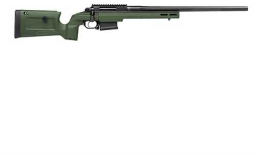 Aero Precision Solus Semi-Automatic Rifle 6mm Creedmoor 26" Barrel (1)-5Rd Magazine Olive Drab Green Stock Black Finish