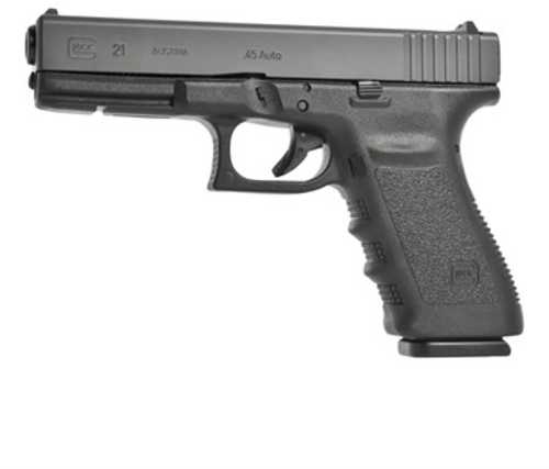 Glock 21 Gen3 Semi-Automatic Pistol .45 ACP 4.6" Barrel (2)-10Rd Magazines Black Polymer Finish