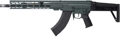 CMMG Dissent MK4 Semi-Automatic Rifle 7.62x39mm 14.3" Barrel (2)-30Rd Magazines Side Folding Stock Charcoal Green Finish