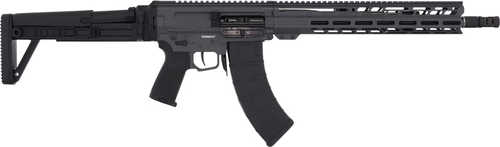 CMMG Dissent MK47 Semi-Automatic Rifle 7.62x39mm 14.3" Barrel (1)-30Rd Magazine Side Folding Stock Sniper Gray Cerakote Finish