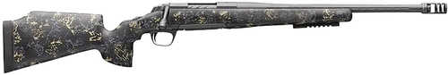Browning X-Bolt Pro McMillan LR SPR Bolt Action Rifle 7mm PRC 20" Barrel (1)-3Rd Magazine Sonora Carbon Ambush Camouflage Stock Carbon Gray Elite Cerakote Finish