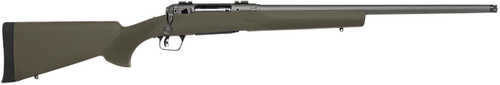 <span style="font-weight:bolder; ">Savage</span> Arms 110 Trail Hunter Bolt Action Rifle .350 Legend 18" Barrel 4+1 Round Capacity OD Green Hogue Overmold Stock Tungsten Gray Cerakote Finish