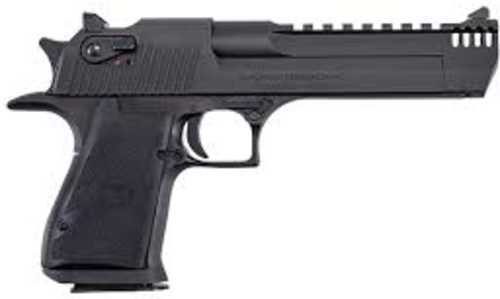 Magnum Research Desert Eagle Semi-Automatic Pistol .357 Magnum 6" Barrel (1)-9Rd Magazine Fixed Sights Hogue 2-Panel Rubber Grips Black Finish