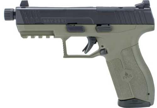 IWI Masada Semi-Automatic Pistol 9mm Luger 4.6" Barrel (2)-10Rd Magazines Fixed sights Black Slide OD Green Polymer Finish