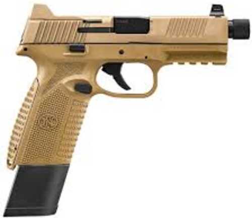 FN America FN 510 Tactical Semi-Automatic Pistol 10mm 4.71" Barrel (1)-15Rd & (1)-22Rd Magazine Flat Dark Earth Polymer Finish