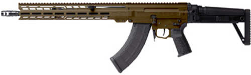CMMG Dissent MK47 Semi-Automatic Rifle 7.62x39mm 16.1" Barrel (2)-30Rd Magazines Black Side Folding Stock Midnight Bronze Cerakote Finish