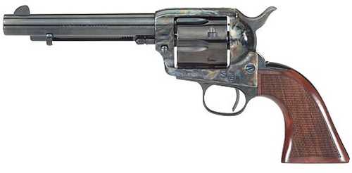 Cimarron Arizona Ranger Single Action Revolver .357 Magnum/.38 Special 5.5" Blued Barrel 6 Round Capacity Wood Grips Case Colored/Hardened Finish