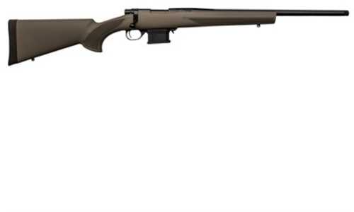 Howa M1500 Hogue Mini Bolt Action Rifle .350 Legend 16.25" Barrel (1)-10Rd Magazine Green Synthetic Stock Black Finish