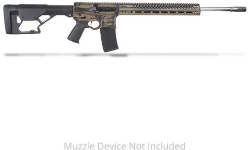 Seekins Precision DMR Semi-Automatic Rifle 6mm ARC 22" Barrel (1)-10Rd Magazine Seekins 10X-Ray Stock Flat Dark Earth Battle Worn Finish