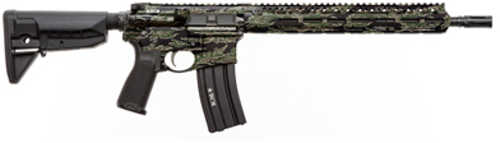 Bravo Company Recce 14 KMR-A Carbine Semi-Automatic Rifle .223 Remington 14.5" Barrel (1)-30Rd Magazine Jungle Tiger Stripe Camouflage Finish