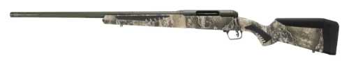 Savage Arms 110 Timberline Left Handed Bolt Action Rifle 7mm Remington Magnum 24" Barrel 3 Round Capacity RealTree Excape Camouflage Stock OD Green Finish