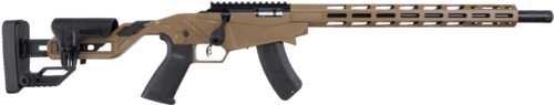 Ruger Precision Bolt Action Rifle .17 HMR 18" Barrel (1)-15Rd Magazine Precision Rimfire Adjustable Stock Flat Dark Earth Finish