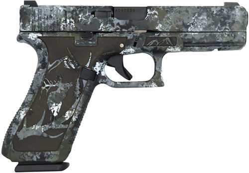 Glock G20 Gen5 MOS Semi-Automatic Pistol 10mm 4.61" Glock Marksman Barrel (1)-10Rd Magazine Polymer Grips Alpine Camouflage Cerakote Finish