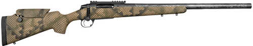 Proof Research Tundra TI Bolt Action Rifle .308 Winchester 24" Barrel 4 Round Capacity TFDE Camouflage Carbon Fiber Stock Black Finish