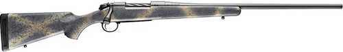 Bergara Hunter Wilderness Bolt Action Rifle 6.5 PRC 22" Barrel 4 Round Capacity Drilled & Tapped Gray & Tan Synthetic Stock Gray Cerakote Finish