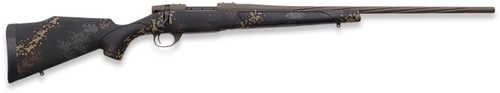 Weatherby Vanguard Talus Bolt Action Rifle 6.5-300 Weatherby Magnum 26" Barrel 3 Round Capacity Black with Rust Brown, Smoke & Stone Sponge Stock Patriot Brown Cerakote Finish