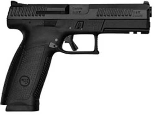 Click to see larger image. CZ-USA CZ P10-F Semi-Automatic Pistol 9mm Luger 4.5" Barrel (2)-10Rd Magazine Fixed Dot Sights Black Polymer Finish