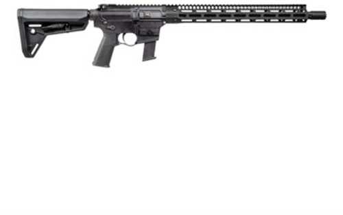 Troy Industries SOCC Carbine Semi-Automatic Rifle 9mm Luger 16" Barrel (1)-33Rd Magazine Polymer Stock Black Finish