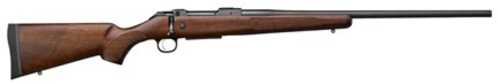 CZ-USA 600 American Bolt Action Rifle .30-06 Springfield 24" Barrel (1)-3Rd Magazine Laser Checkered Satin Walnut Stock Black Finish