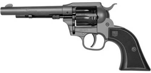 Diamondback Sidekick Double/Single Action Revolver .22 LR/ .22 WMR 5.5" Barrel 9 Round Capacity Black Cylinder Checkered Synthetic Grips Dark Gray Cerakote Finish