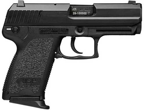 Heckler and Koch USP45 Compact (V7) Semi-Automatic Pistol .45 ACP 3.78" Barrel (2)-8Rd Magazines Fixed Sights Blued Polymer Finish