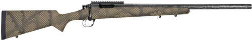 Proof Research Glacier TI Bolt Action Rifle 7mm PRC 24" Barrel 4 Round Capacity TFDE Camouflage Carbon Fiber Stock Black Finish