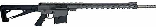 Great Lakes Firearms & Ammo GL10 Semi-Automatic Rifle .300 Winchester Magnum 24" Barrel (1)-5Rd Magazine Black Hogue Synthetic Stock Sniper Gray Finish