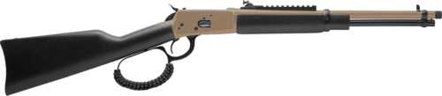 BrazTech|Rossi R92 Lever Action Rifle .44 Remington Magnum 16" Barrel 8 Round Capacity Black Painted Wood Stock Flat Dark Earth Cerakote Finish