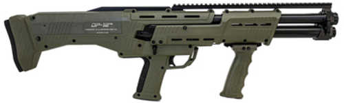 Standard Manufacturing Company DP-12 Pump 12 Gauge 3" 18.875" Olive Drab Green Polymer 14 Rounds DP12ODG Polymer