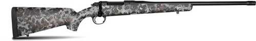 Wilson Combat NULU Model 20 Bolt Action Rifle .308 Winchester 16" Barrel 4 Round Capacity Canyon Rogue Camouflage Carbon Fiber Stock Black Armor-Tuff Finish