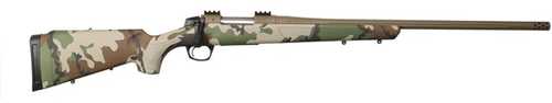 CVA Cascade XT Bolt Action Rifle .450 Bushmaster 22" Barrel (1)-4Rd Magazine Drilled & Tapped Woodland Camouflage Stock Flat Dark Earth Cerakote Finish