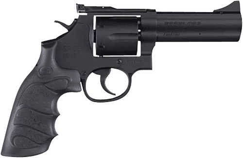 <span style="font-weight:bolder; ">SAR</span> USA <span style="font-weight:bolder; ">SAR</span> SR Double/Single Action Revolver .357 Magnum/.38 Special 4" Barrel 6 Round Capacity Black Finger Groove Grips Black Finish