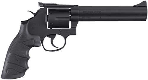 <span style="font-weight:bolder; ">SAR</span> USA <span style="font-weight:bolder; ">SAR</span> SR Double/Single Action Revolver .357 Magnum/.38 Special 6" Barrel 6 Round Capacity Black Finger Groove Grips Black Finish