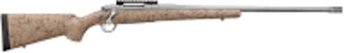 Ruger Hawkeye Hunter Bolt Action Rifle 6.5 Creedmoor 24" Barrel 4 Round Capacity H-S Precision Tan And Black Stock Hawkeye Matte Stainless Finish