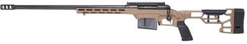 Savage Arms 110 Precision Left Handed Bolt Action Rifle 6.5 PRC 24" Barrel (1)-7Rd Magazine Flat Dark Earth MDT LSS XL Chassis Matte Black Finish