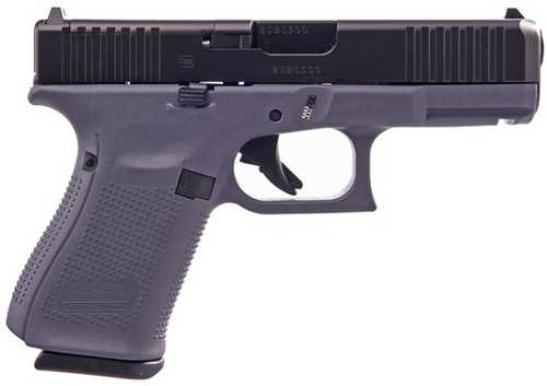 Glock G19 G5 MOS Semi-Automatic Pistol 9mm Luger 4.02" Barrel (3)-10Rd Magaiznes Optics Ready Fixed Sights Black Slide Gray Polymer Finish