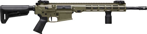 Click to see larger image. Maxim Defense MD10 L Semi-Automatic Rifle 6.5 Creedmoor 18" Fluted Barrel (1)-20Rd Magazine Black Synthetic Magpul SL-K Stock Flat Dark Earth Anodized Finish