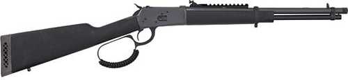 Rossi M92 Lever Action Rifle .357 Magnum 16.5" Threaded Barrel 8 Round Capacity Adjustable Sights Optic Ready Hardwood Stock Sniper Gray Finish