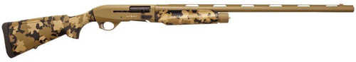 T R Imports Alpha 2 Semi-Automatic Shotgun 12 Gauge 3" Chamber 28" Chrome Lined Vent Rib Barrel 4 Round Capacity Old School Camouflage Fixed Synthetic Stock Flat Dark Earth Cerakote Finish