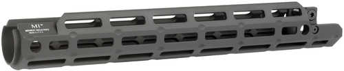 Midwest Industries Handguard Fits HK 91 and Clones M-Lok Compatible Mil-Spec Top Rail Black Finish MI-HK91M