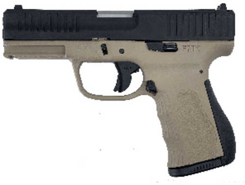 FMK Firearms 9C1-G3 Striker Fired Compact Semi-Automatic Pistol 9mm Luger 3.87" Barrel (1)-14Rd Magazine Optic Ready Black Slide Matte Flat Dark Earth Finish