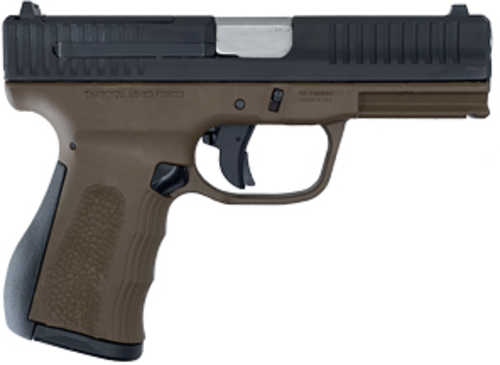 FMK Firearms 9C1-G3 Striker Fired Compact Semi-Automatic Pistol 9mm Luger 3.87" Barrel (1)-10Rd Magazine Optic Ready Black Slide Matte Bronze Finish